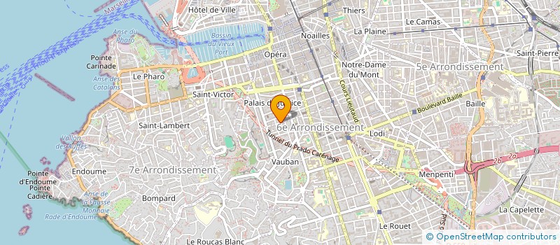 localisation de l'entreprise SCI DE L'ETANG à MARSEILLE
