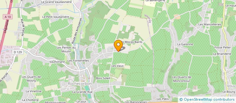 localisation de l'entreprise SCI DE L ETANG à ROCHECORBON