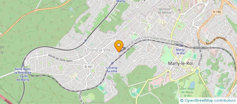localisation de l'entreprise SCI DE L ETANG  L'ETANG-LA-VILLE