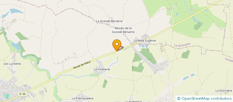 localisation de l'entreprise SCI DE L'ETANG à TALMONT-SAINT-HILAIRE