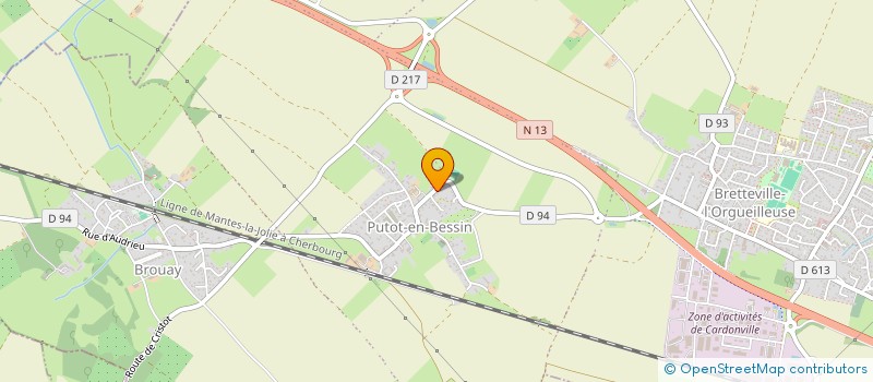 localisation de l'entreprise SCI DE L ETANG  ROTS