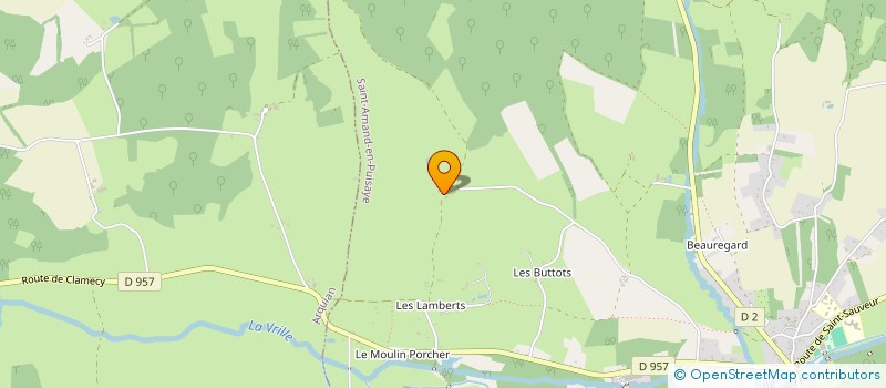 localisation de l'entreprise SCI DE L ETANG à SAINT-AMAND-EN-PUISAYE