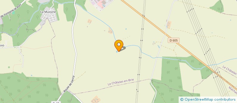 localisation de l'entreprise SCI DE L ETANG  CHATELET-EN-BRIE (LE)