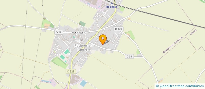 localisation de l'entreprise SCI DE L'ETANG  ROSIERES-EN-SANTERRE