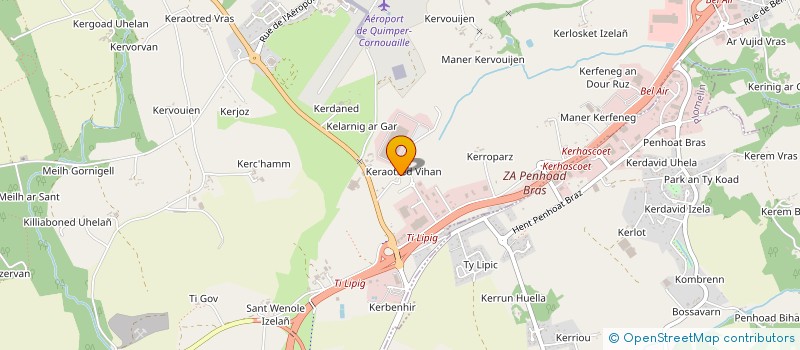 localisation de l'entreprise SCI DE L ETANG  PLUGUFFAN