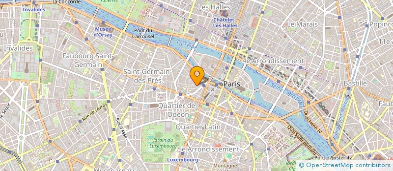 localisation de l'entreprise SCI DE L'ETANG  PARIS