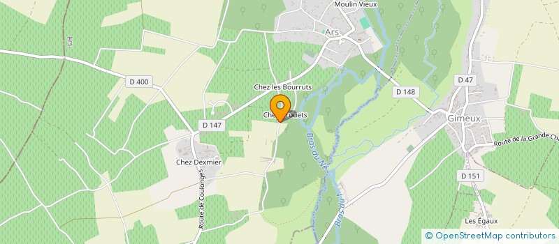 localisation de l'entreprise SCI DE L'ETANG à ARS