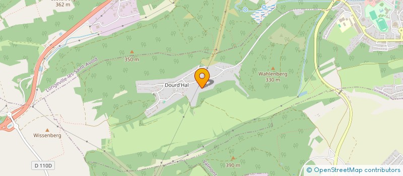 localisation de l'entreprise SCI DE L ETANG  SAINT-AVOLD