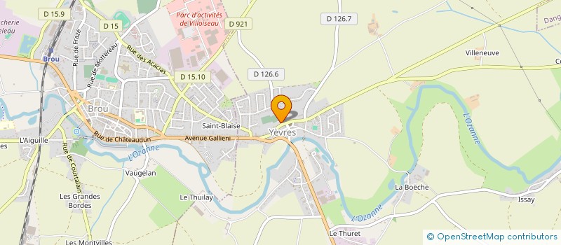 localisation de l'entreprise SCI DE L'ETANG à BROU