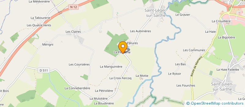 localisation de l'entreprise SCI DE L'ETANG à MARCHEMAISONS