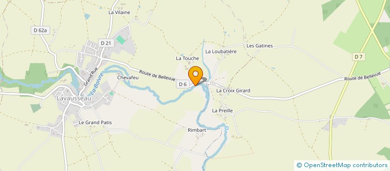 localisation de l'entreprise SCI DE L'ETANG  BOIVRE-LA-VALLEE