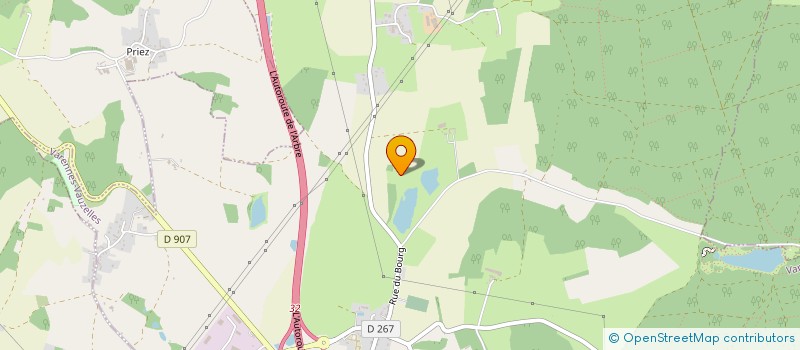 localisation de l'entreprise SCI DE L'ETANG  VARENNES-VAUZELLES