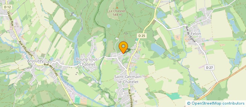 localisation de l'entreprise SCI DE L'ETANG à SAINT-GERMAIN-LE-CHATELET