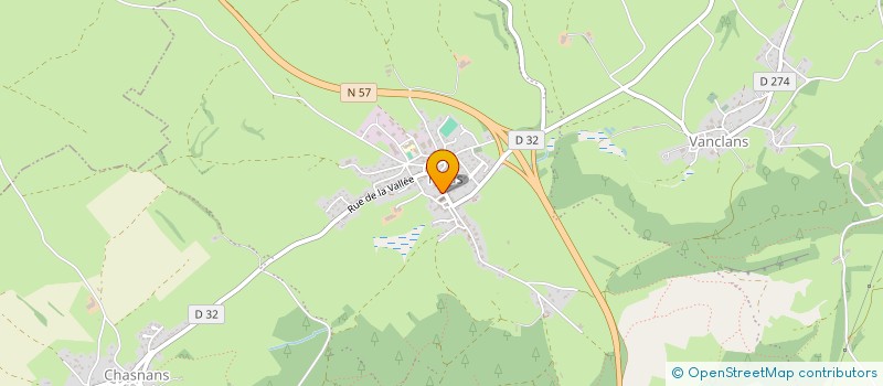 localisation de l'entreprise SCI DE L'ETANG  LES PREMIERS SAPINS