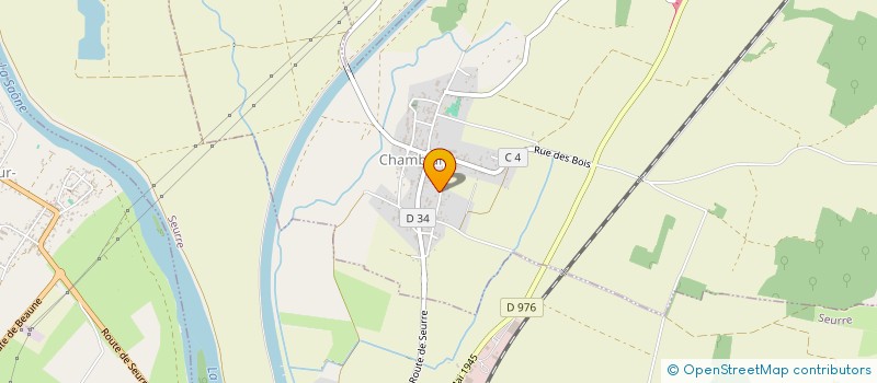 localisation de l'entreprise SCI DE L'ETANG BENJAMAIN  CHAMBLANC