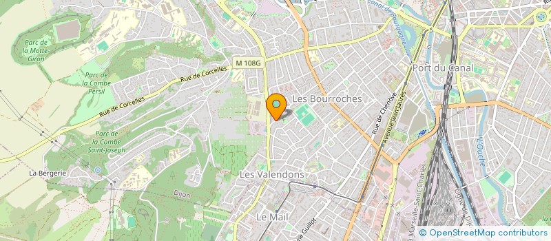 localisation de l'entreprise SCI DE L'ETANG DE NOISY  DIJON