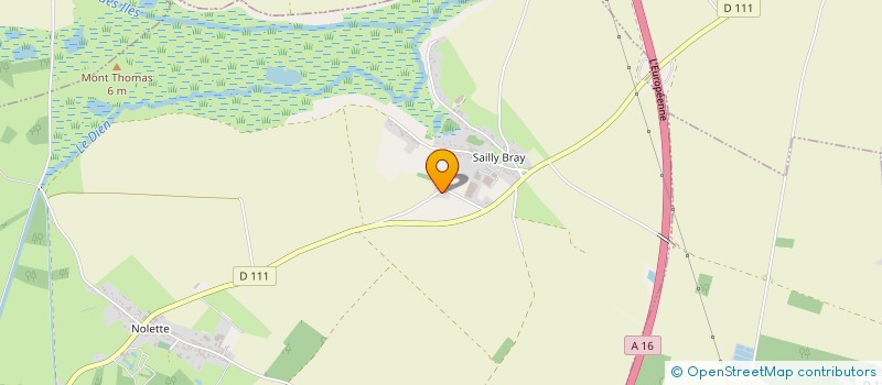 localisation de l'entreprise SCI DE L'ETANG DE RUE  NOYELLES-SUR-MER