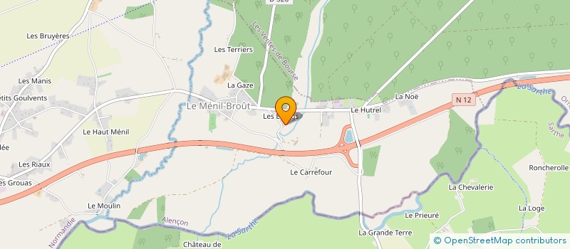 localisation de l'entreprise SCI DE L'ETANG DES NOES à SEMALLE