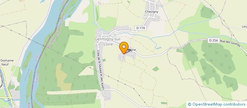 localisation de l'entreprise SCI DE L ETANG DES REVENUS  POUGUES-LES-EAUX