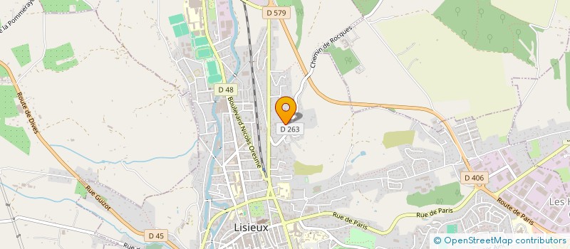 localisation de l'entreprise SCI DE L'ETANG DU ROI à LISIEUX