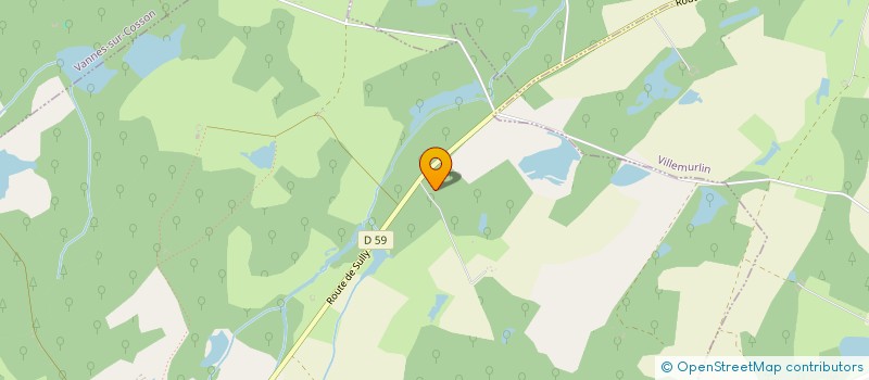 localisation de l'entreprise SCI DE L ETANG DU TERTRE à ISDES