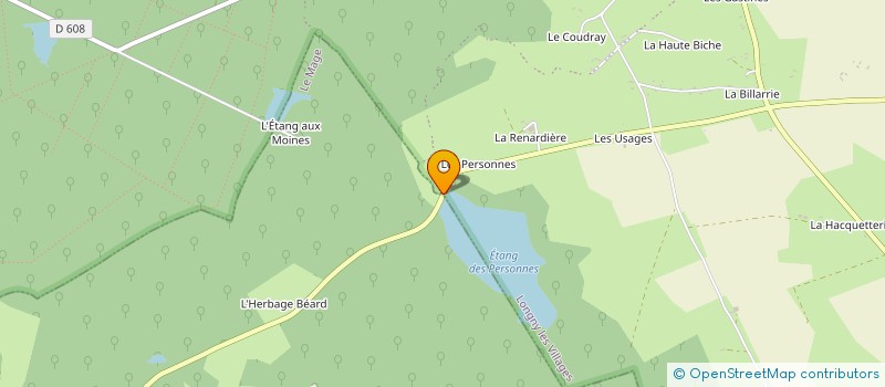 localisation de l'entreprise SCI DE L'ETANG NEUF DE NEUILLY SUR EURE à LONGNY LES VILLAGES
