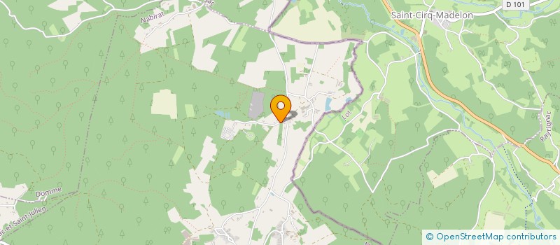 localisation de l'entreprise SCI DE L ETANG SUD à NABIRAT
