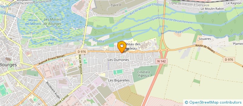 localisation de l'entreprise SCI DE L'ETELLEY  BOURGES