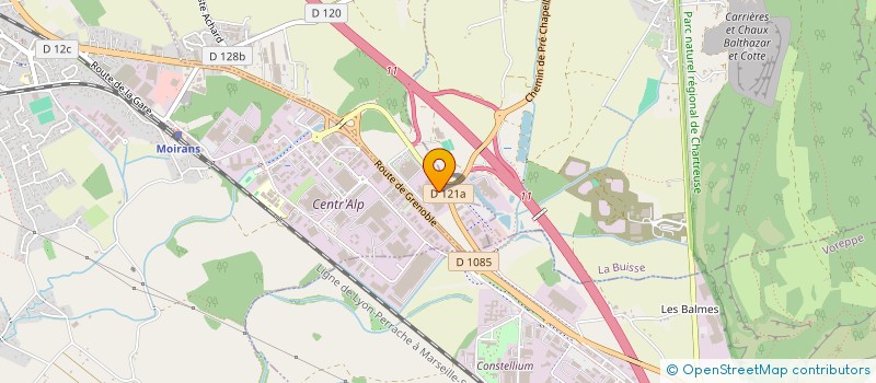 localisation de l'entreprise SCI DE L'ETERLOU  SAINT-JEAN-DE-MOIRANS