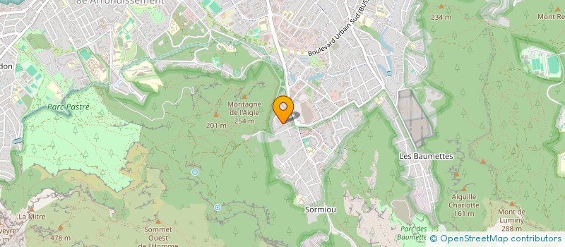 localisation de l'entreprise SCI DE L ETOILE  MARSEILLE