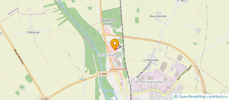 localisation de l'entreprise SCI DE L'ETOILE à CHATEAUDUN