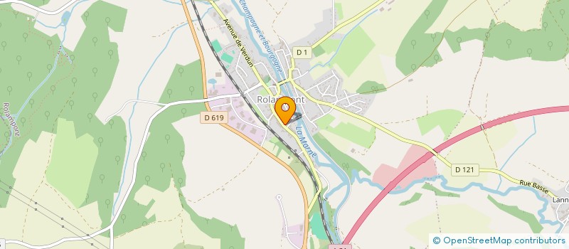 localisation de l'entreprise SCI DE L ETOILE  ROLAMPONT