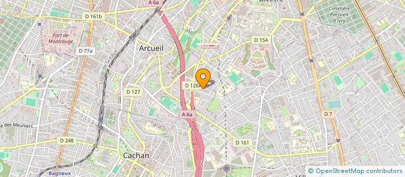 localisation de l'entreprise SCI DE L'ETOILE à ARCUEIL
