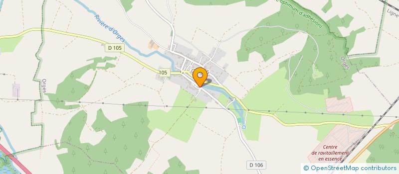 localisation de l'entreprise SCI DE L'ETOILE à ORGES