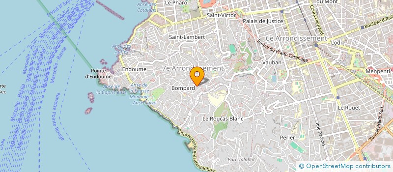localisation de l'entreprise SCI DE L'ETOILE à MARSEILLE