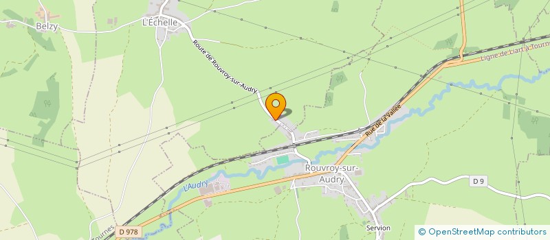 localisation de l'entreprise SCI DE L'ETOILE  L'ECHELLE