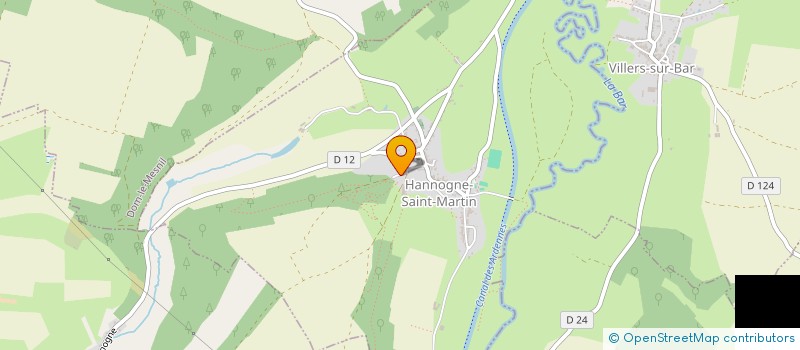 localisation de l'entreprise SCI DE L'ETRE  HANNOGNE-SAINT-MARTIN