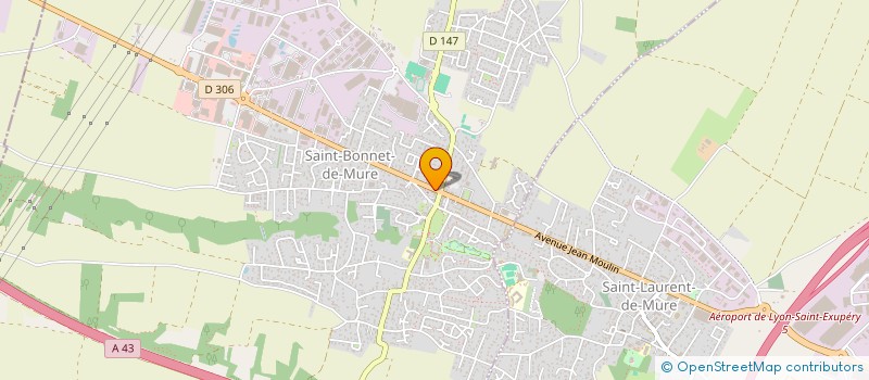 localisation de l'entreprise SCI DE L'ETUDE BECKER  SAINT-BONNET-DE-MURE