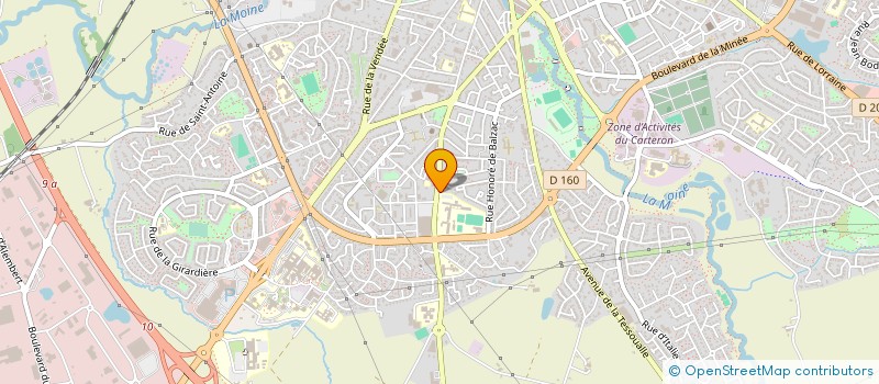 localisation de l'entreprise SCI DE L'EUROPE à CHOLET