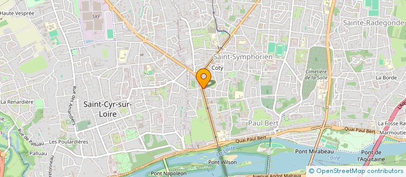 localisation de l'entreprise SCI DE L'EUROPE  TOURS