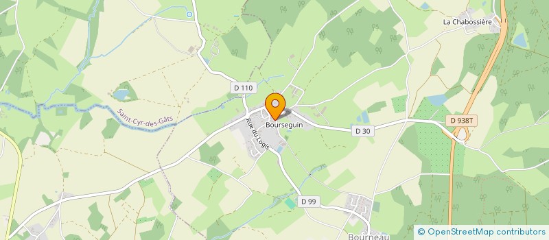 localisation de l'entreprise SCI DE L'EUROPE  BOURNEAU