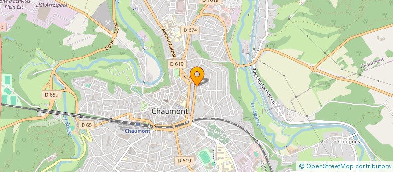 localisation de l'entreprise SCI DE L'EVEREST à CHAUMONT