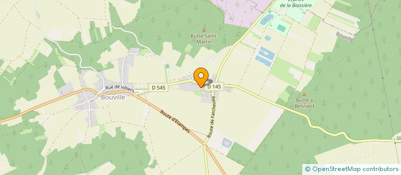 localisation de l'entreprise SCI DE L'EYCHAUDA  BOUVILLE