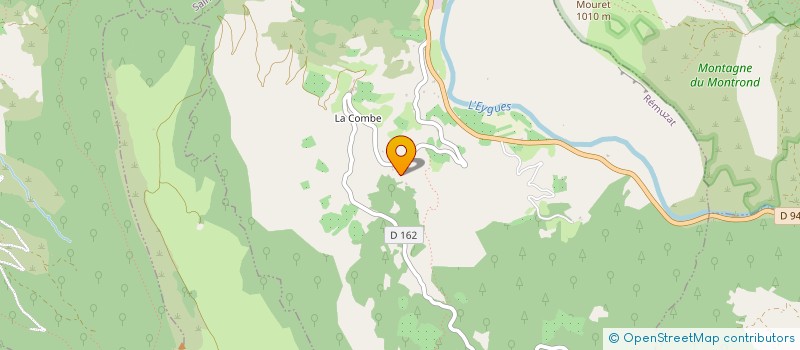 localisation de l'entreprise SCI DE L'EYDIER  MONTREAL-LES-SOURCES