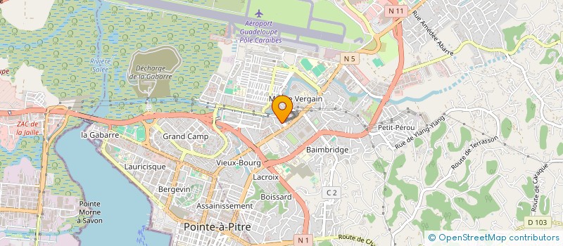 localisation de l'entreprise SCI DE L'HABITATION FERRAND à LES ABYMES