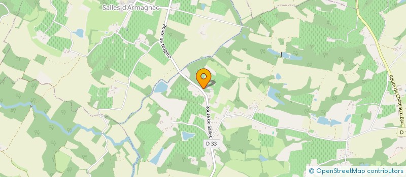 localisation de l'entreprise SCI DE L HARMONIE  SAINTE-CHRISTIE-D ARMAGNAC