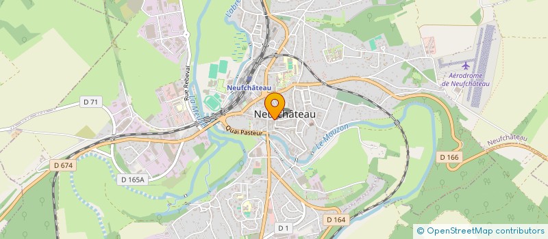 localisation de l'entreprise SCI DE L'HARP à NEUFCHATEAU
