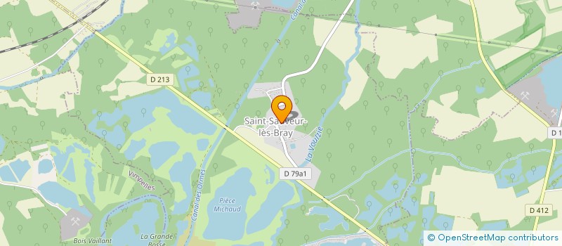 localisation de l'entreprise SCI DE L'HAUTIL  SAINT-SAUVEUR-LES-BRAY