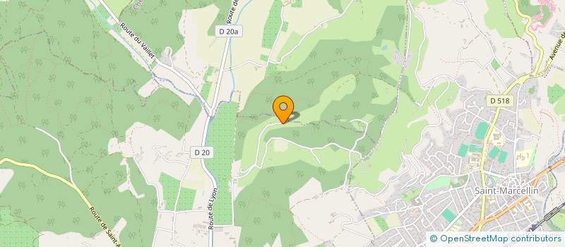 localisation de l'entreprise SCI DE L'HERBIER  CHATTE