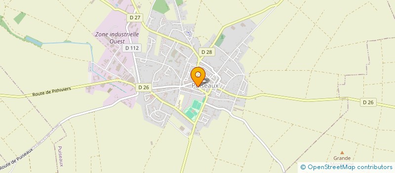 localisation de l'entreprise SCI DE L'HERITAGE  SAINT-HILAIRE-DE-CHALEONS